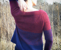 sweter zwyklak z raglanem